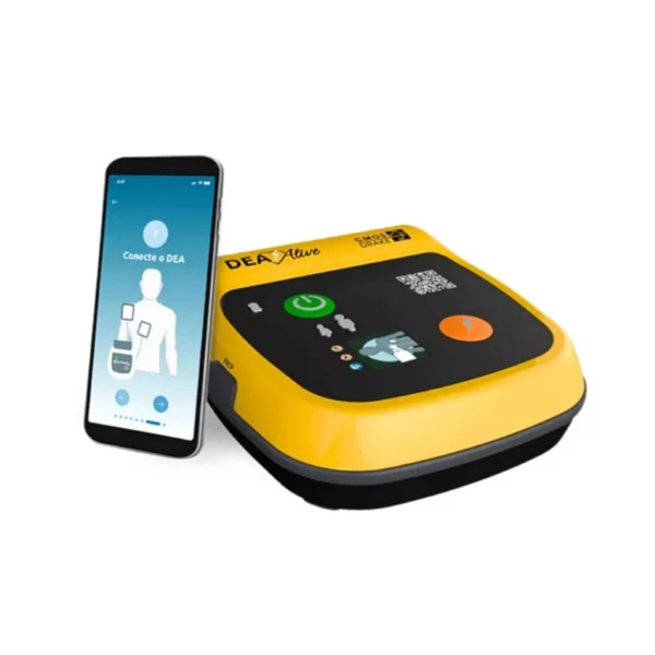 Eletrônicos 4 Desfibrilador DEA Alive CMOS Drake Adulto e Pediátrico