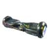 Hoverboard 6.5 (CL) Preto com Raios Coloridos
