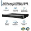 Hikvision DS-7632NXI-K2 preto 32 canais NVR 20 TB